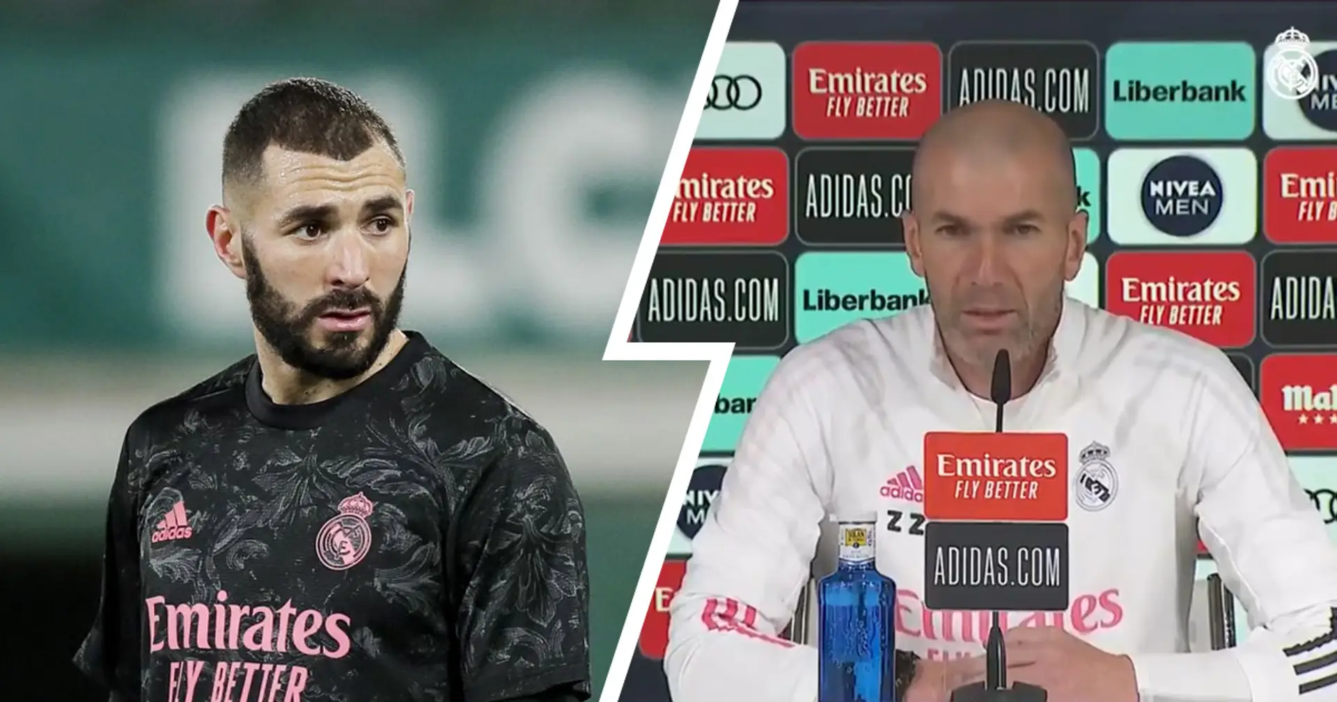 Zinedine Zidane 'completely supports' Karim Benzema as Real Madrid striker will stand trial for his alleged role in Valbuena blackmail scandal