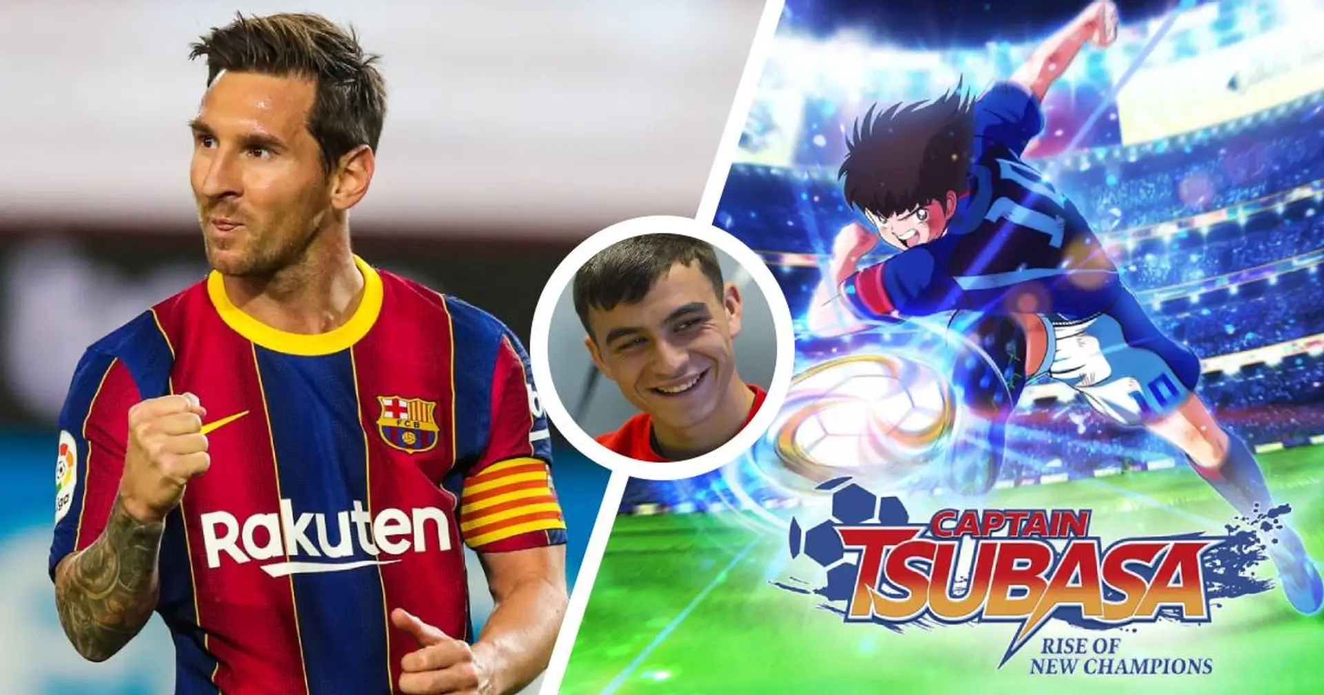 'To learn with Messi is a luxury': Pedri compares Leo to Captain Tsubasa characters