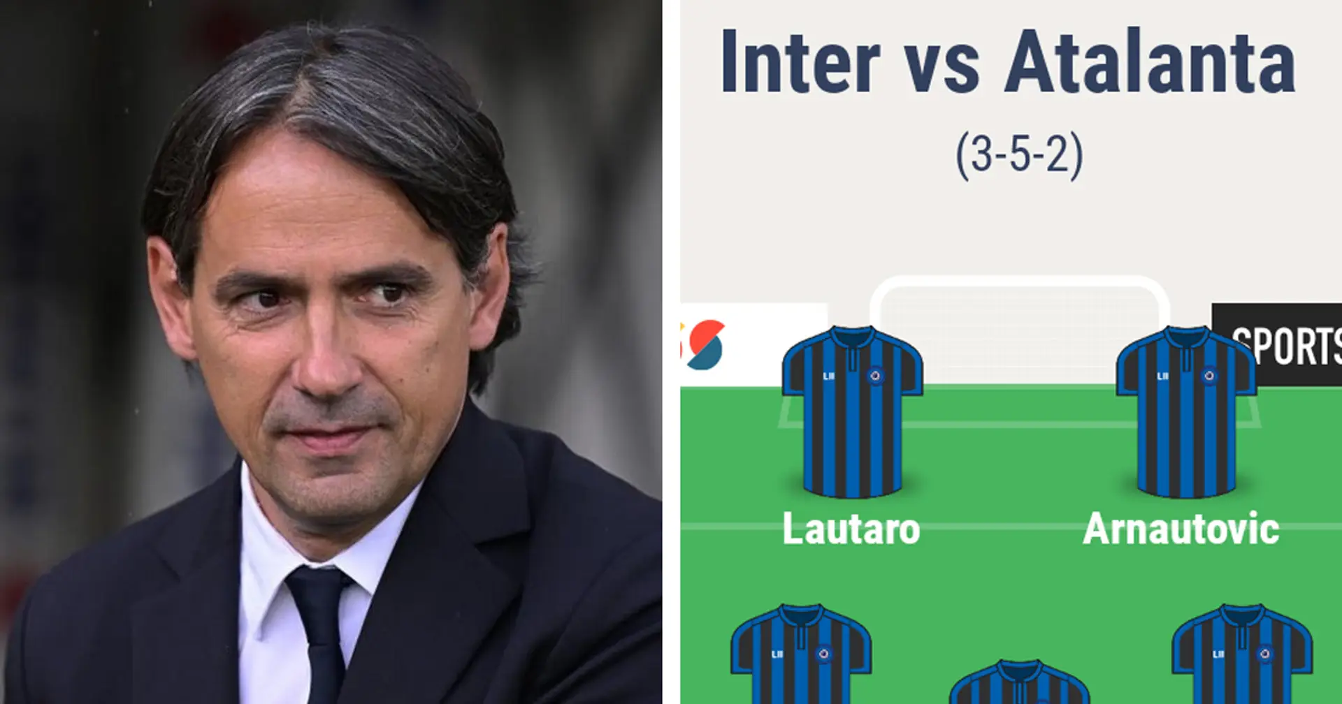 L'Inter con i 'titolarissimi' per battere l'Atalanta: Inzaghi studia ben 6 novità di formazione