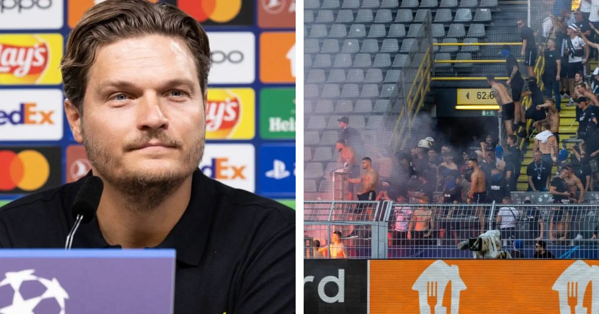 "Wir sollten schlau genug sein": Terzic appelliert an die BVB-Fans, sich in Kopenhagen friedlich zu verhalten