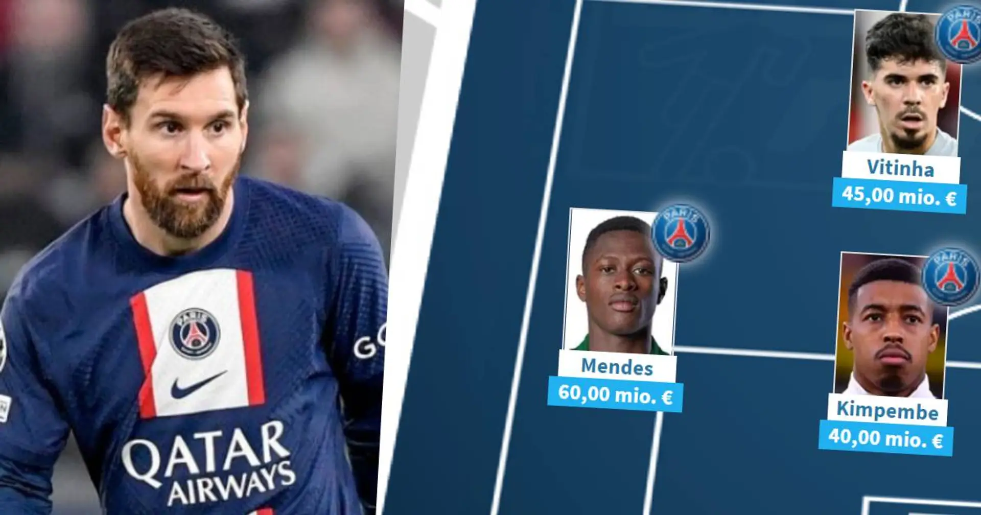 Un seul joueur hors PSG présent : le XI le plus cher de la Ligue 1 mis à jour