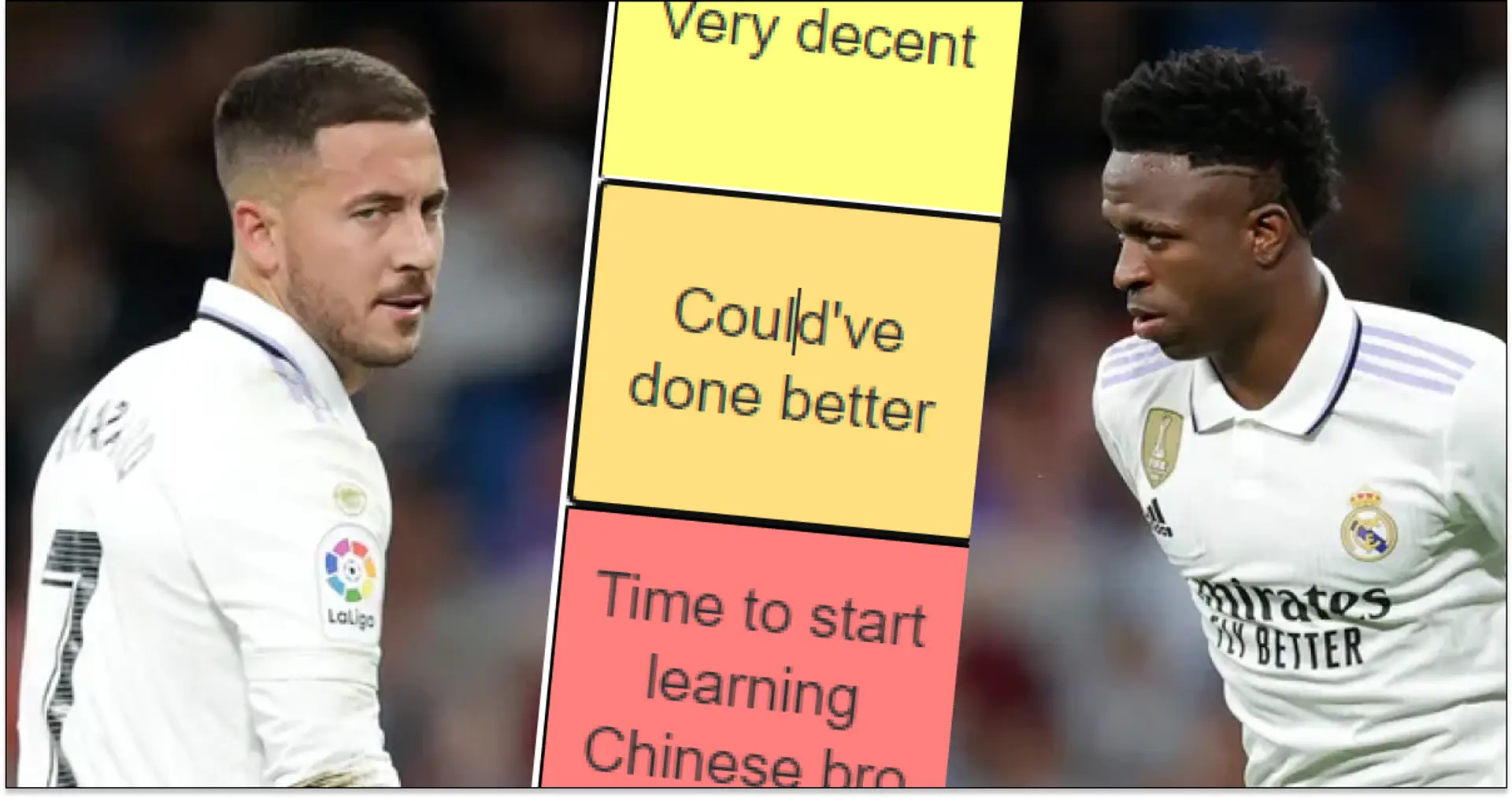 Douze points to three, one should be off to China: Madrid tierlist v Getafe