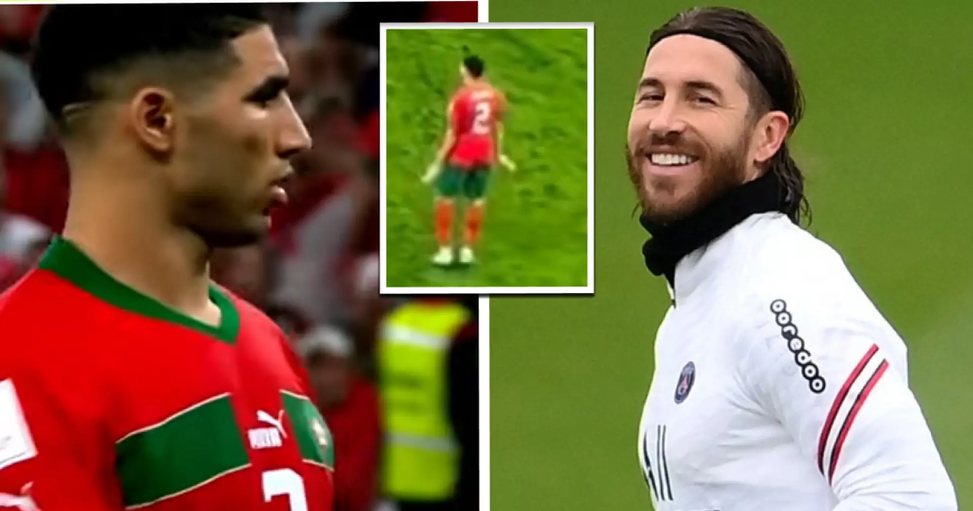 How Hakimi seemingly paid tribute to Ramos after scoring penalty to eliminate Spain from World Cup