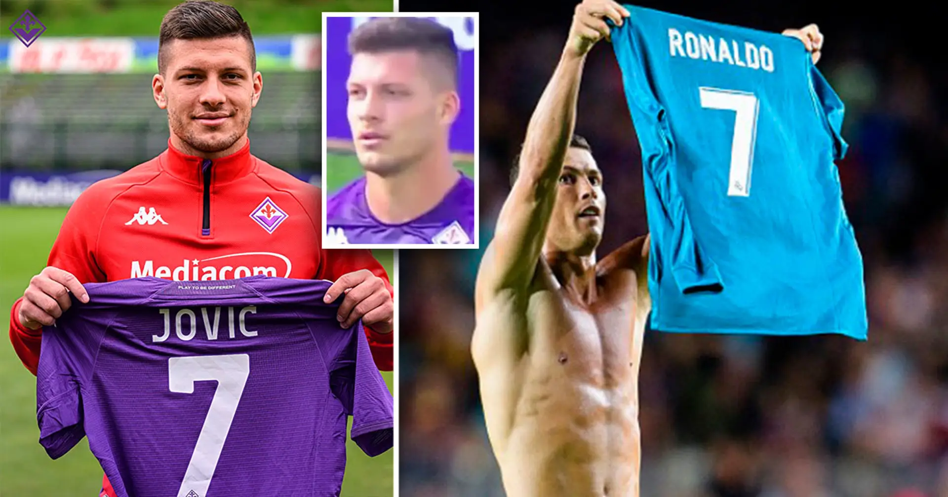 Jovic: 'Elegí el dorsal 7 en la Fiorentina gracias a Cristiano, el mejor jugador de la historia'