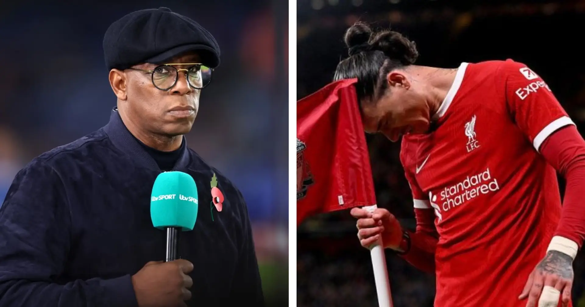 Ian Wright says Darwin Nunez did something 'unforgivable' in Liverpool's defeat to Palace