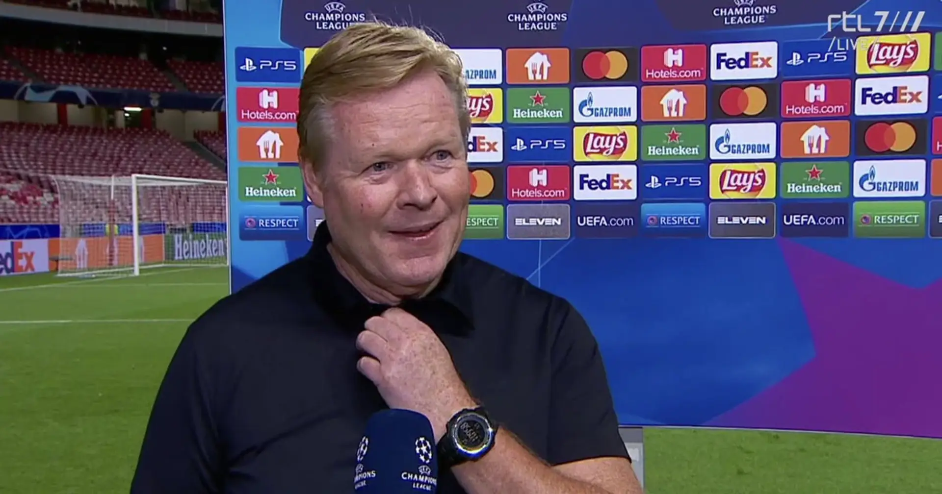 Koeman: The players support me, I don't know about the club