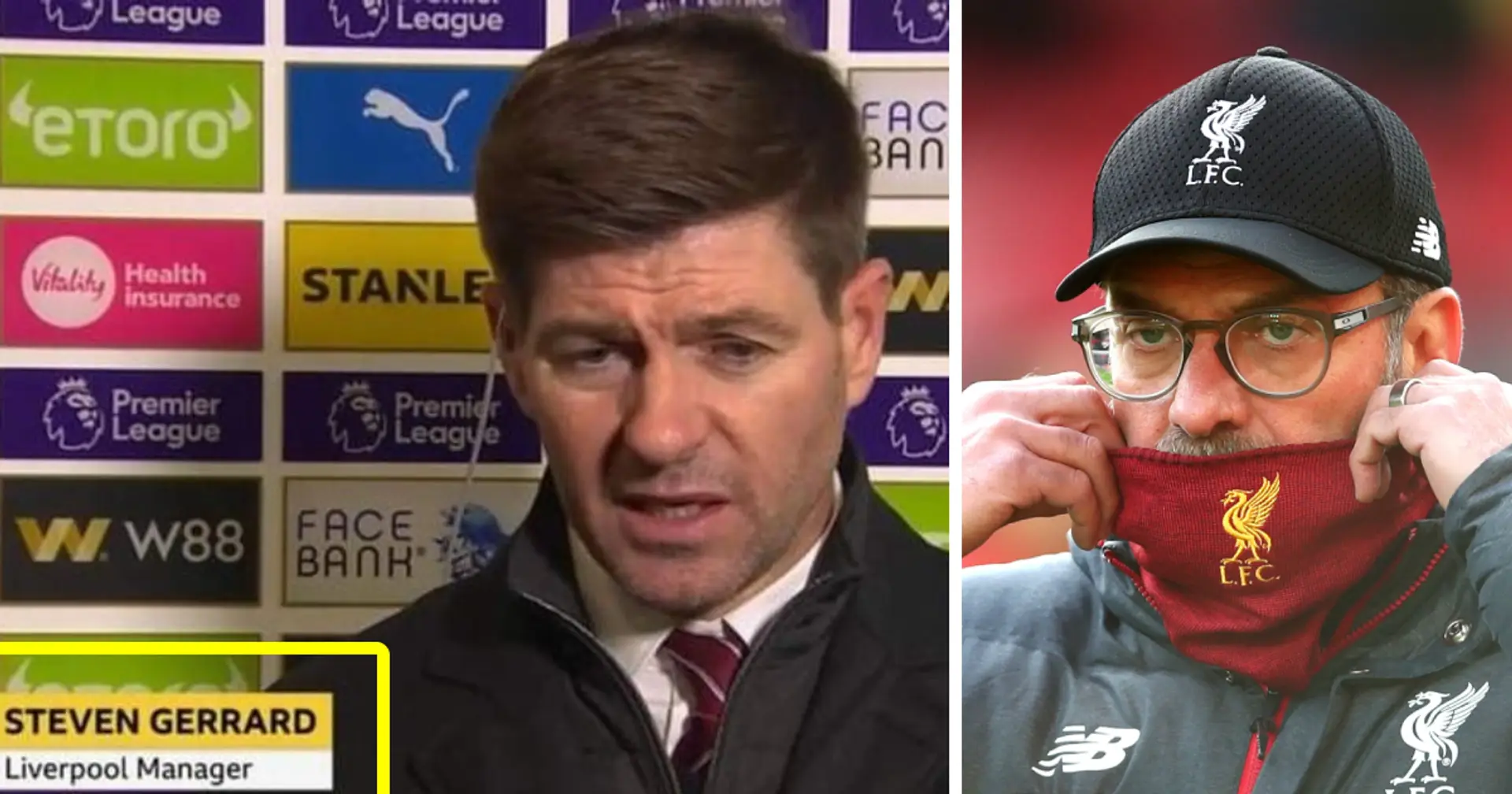 BBC label Gerrard 'Liverpool manager' during live coverage of Aston Villa game