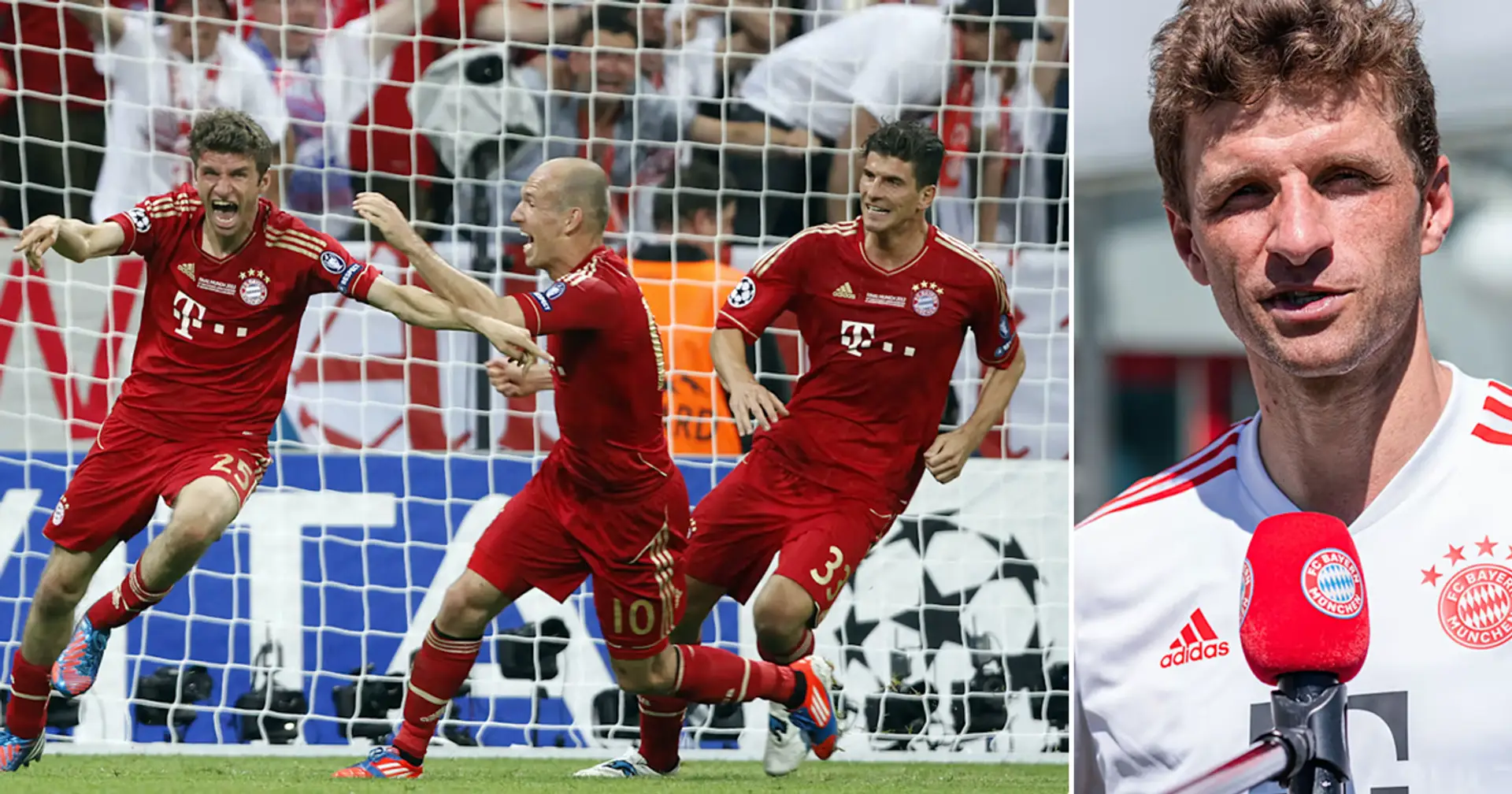 "Brutale Explosion an Emotionen": Müller erinnert sich an sein wichtigstes CL-Tor in der Allianz Arena