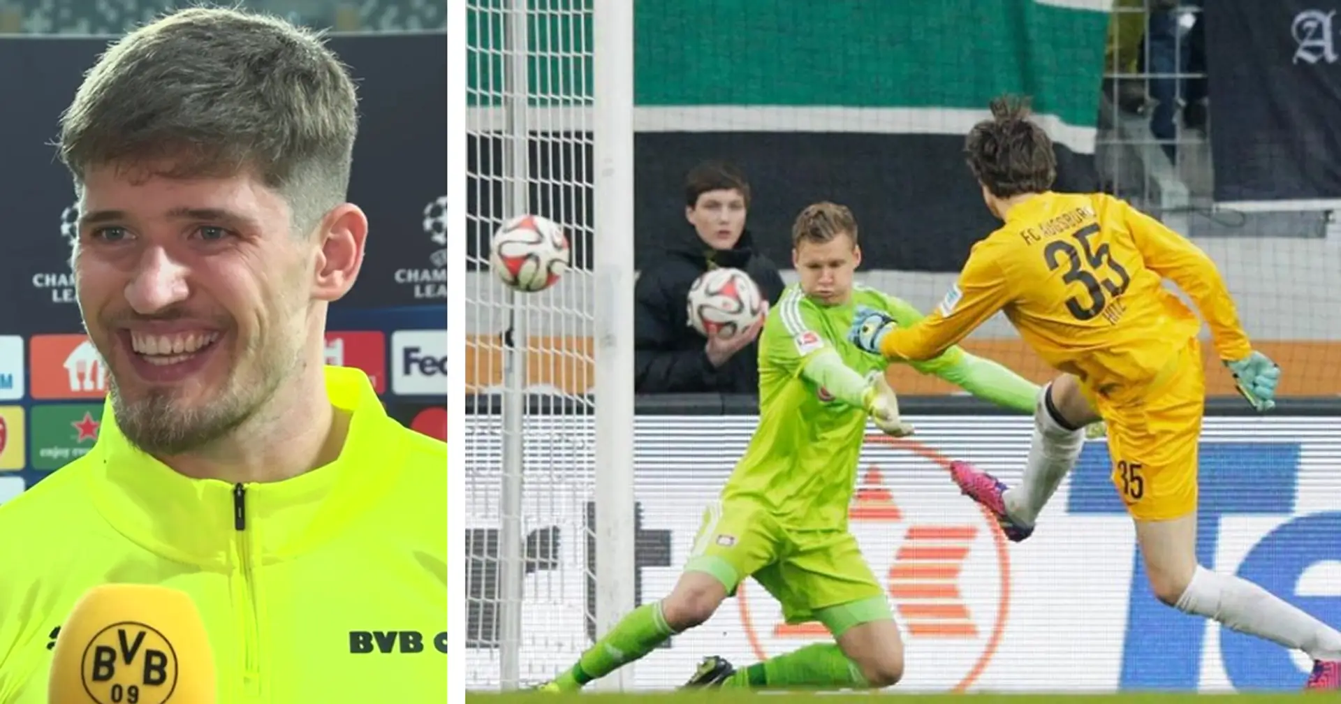 "Das wäre schon ein Traum": Gregor Kobel will eines Tages unbedingt ein Bundesliga-Tor erzielen