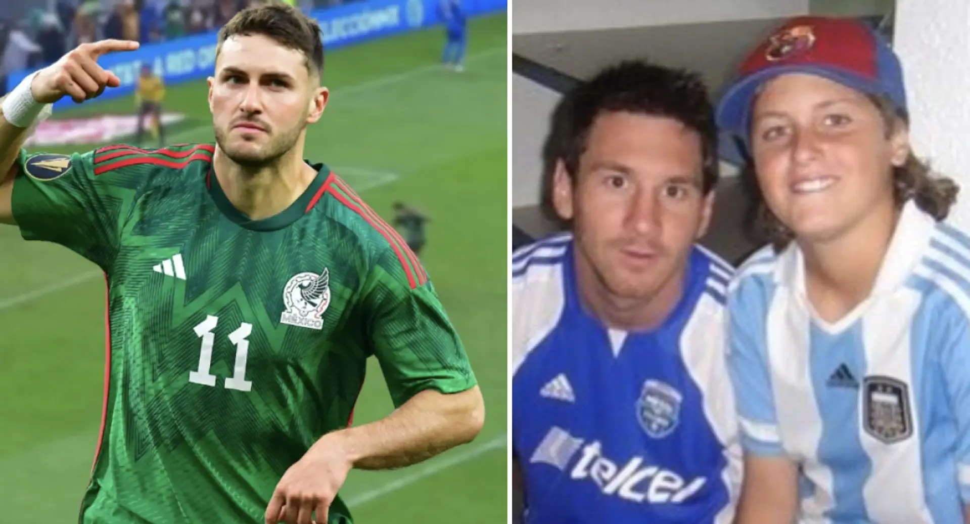 'It's always better to play against Messi': Feyenoord star Santi Gimenez explains why he opted for Mexico over Argentina