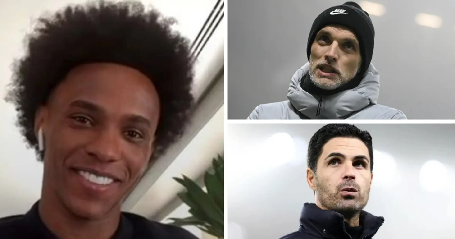 Arsenal or Chelsea? Willian reveals which club he supports