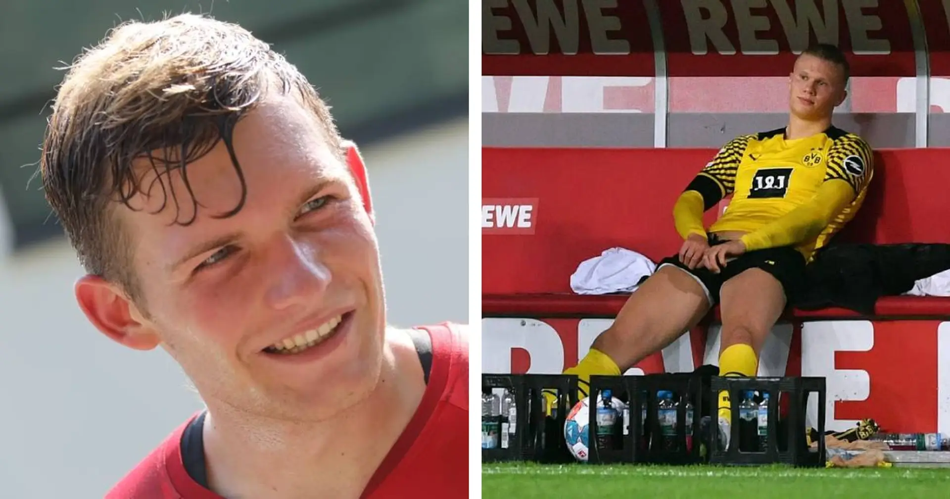 Frecher Köln-Spieler Kilian stichelt gegen Haaland: "Schön, ihn so beleidigt auf der Bank sitzen zu sehen"