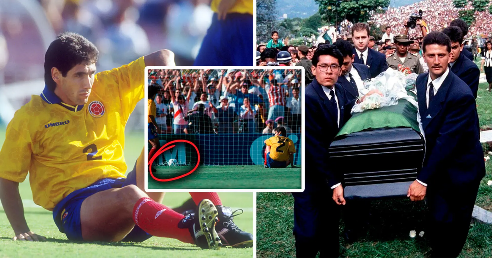 How Colombian star Andres Escobar was killed by drug cartel after unlucky own goal in the 1994 World Cup