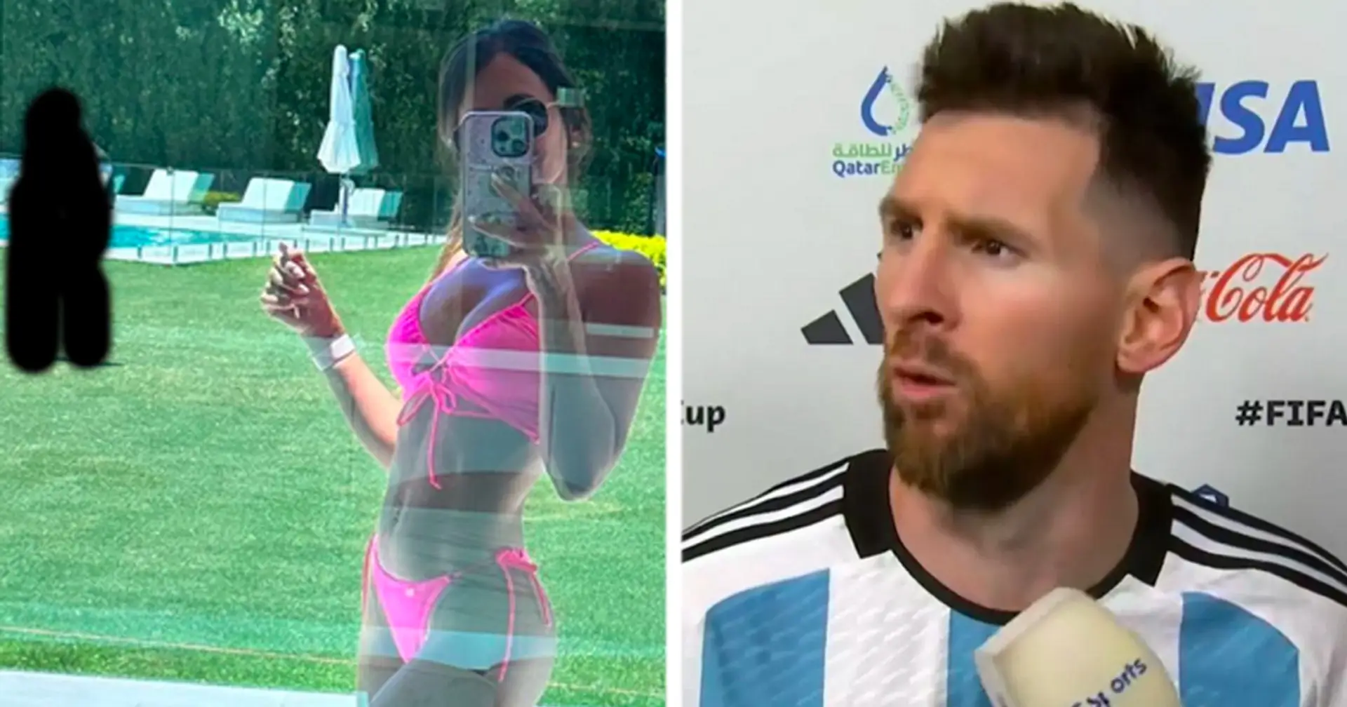 'Scanning on and off the pitch': Sexy Antonella pic goes viral – but Messi grabs even more attention