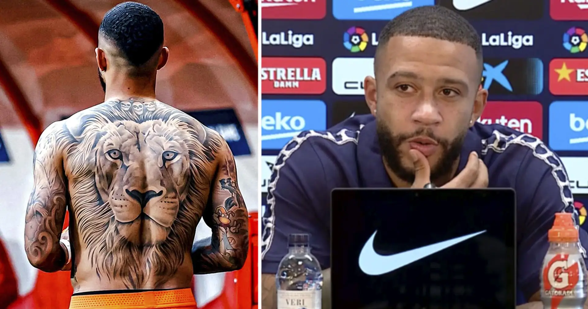 Memphis: 'I'm leaving space on my skin to cover it with tattoos of
