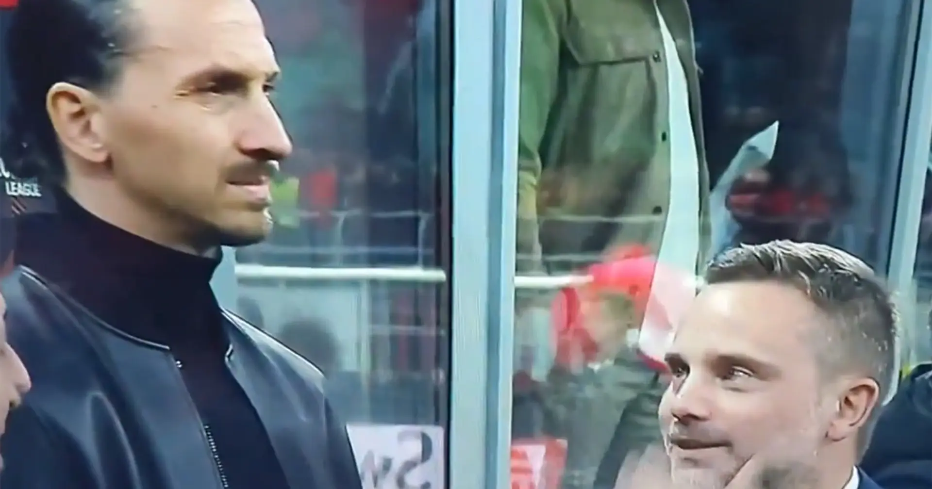 Gelo tra Furlani e Zlatan? L'AD del Milan si rivolge a Ibra prima della partita di EL, la reazione del N.2 di Cardinale è virale