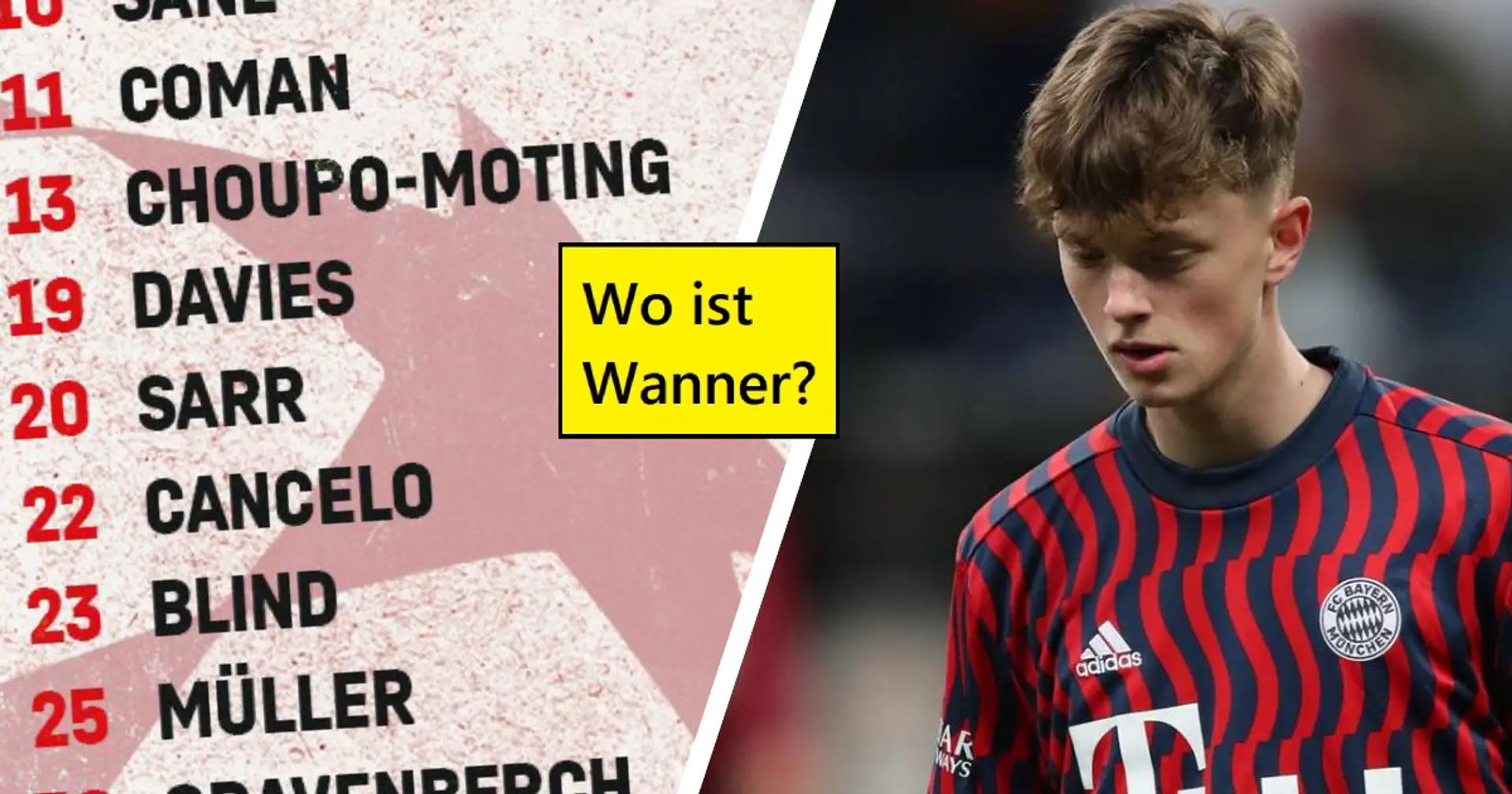 Enthüllt: Darum fehlt Paul Wanner im Bayern-Kader für das Hinspiel gegen PSG