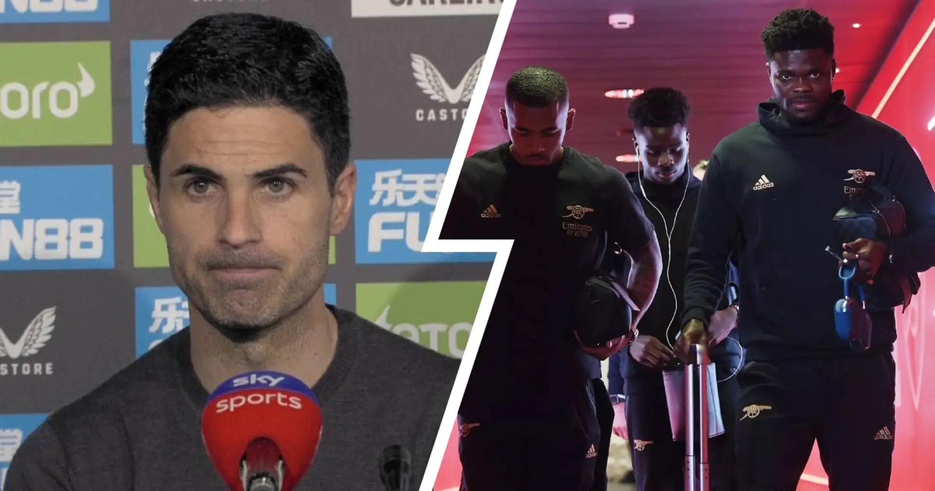 'They can be angry': Mikel Arteta sends strong message to Jesus, Partey, others 