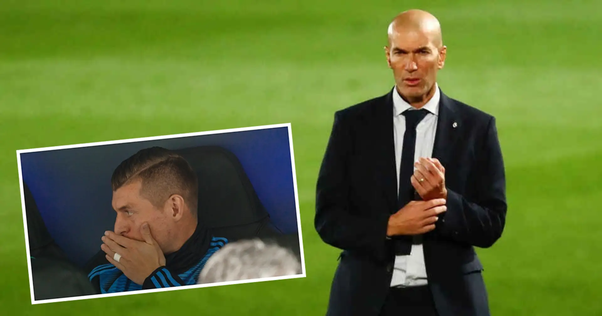 'No podemos hacer tonterías': Zidane confirma que Kroos no jugó porque arrastraba molestias
