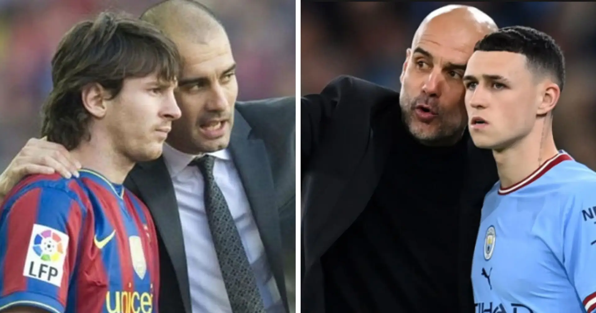 Pep Guardiola compares Foden to Messi after Man United derby 