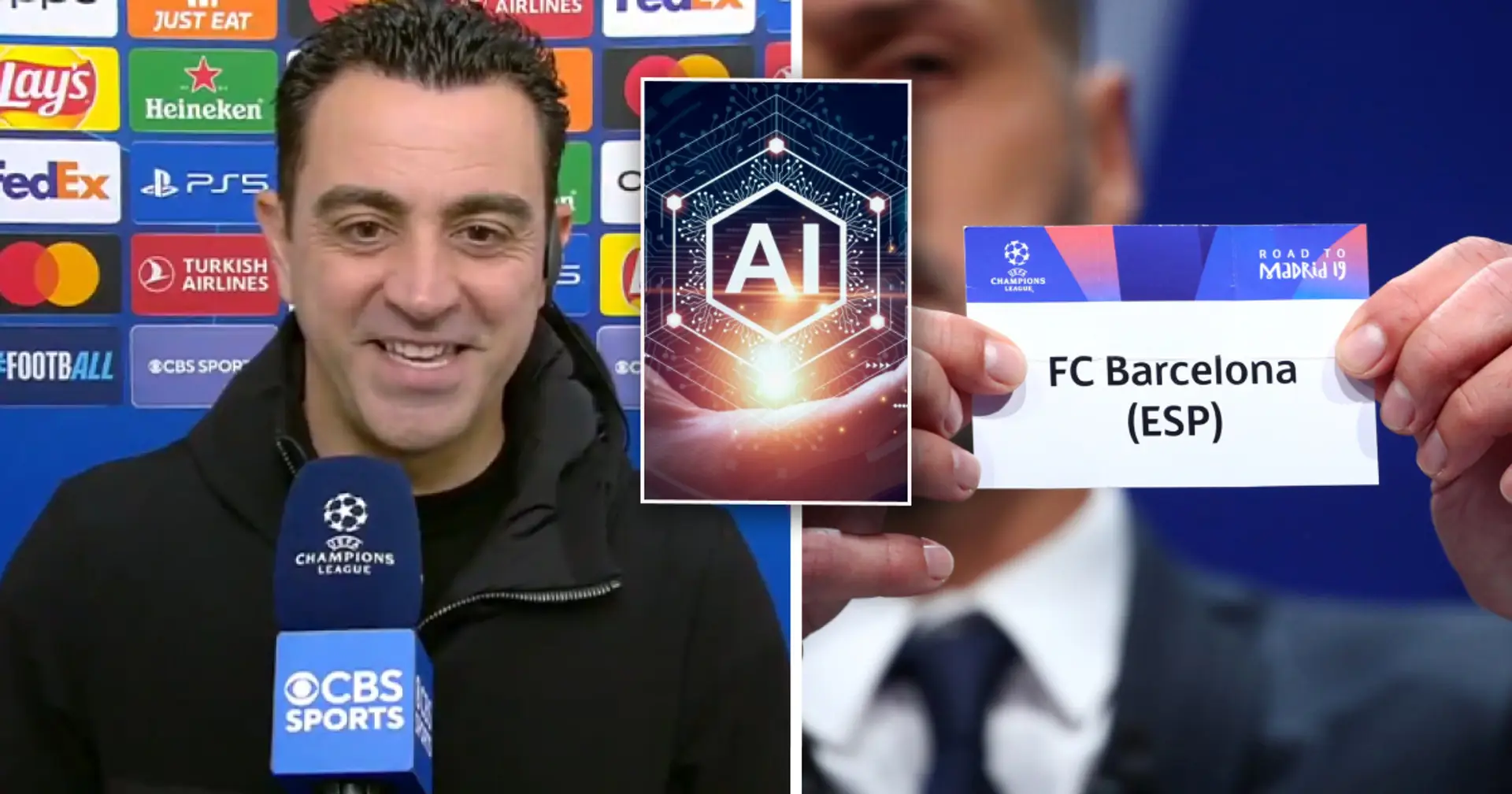 Artificial Intelligence makes shocking Champions League prediction about Barca
