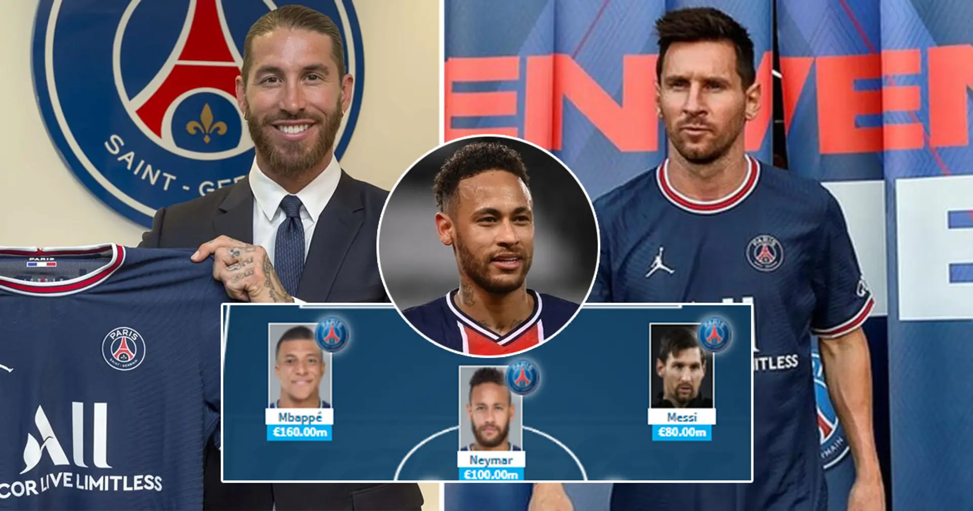 No place for Ramos, Messi-Neymar-Mbappe upfront: PSG's most expensive possible XI revealed