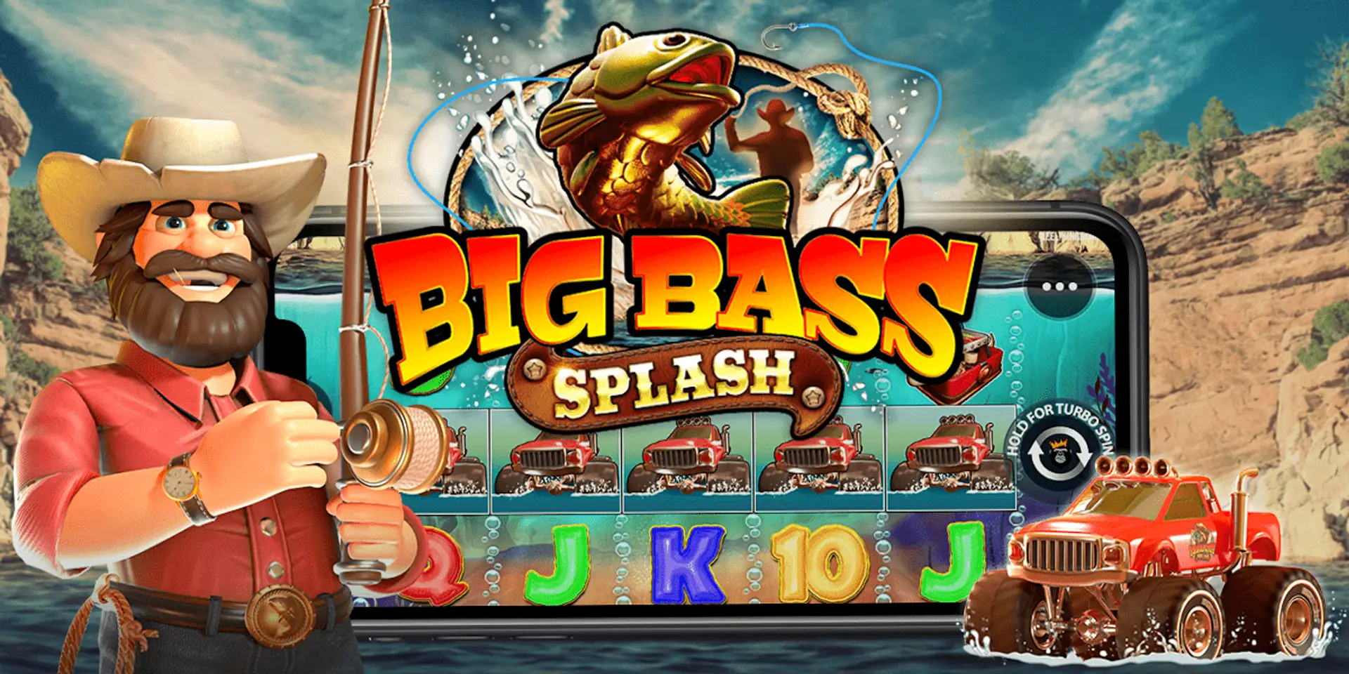 Einführung in das Spiel Big Bass Splash für deutsche Spieler im Verde Casino 