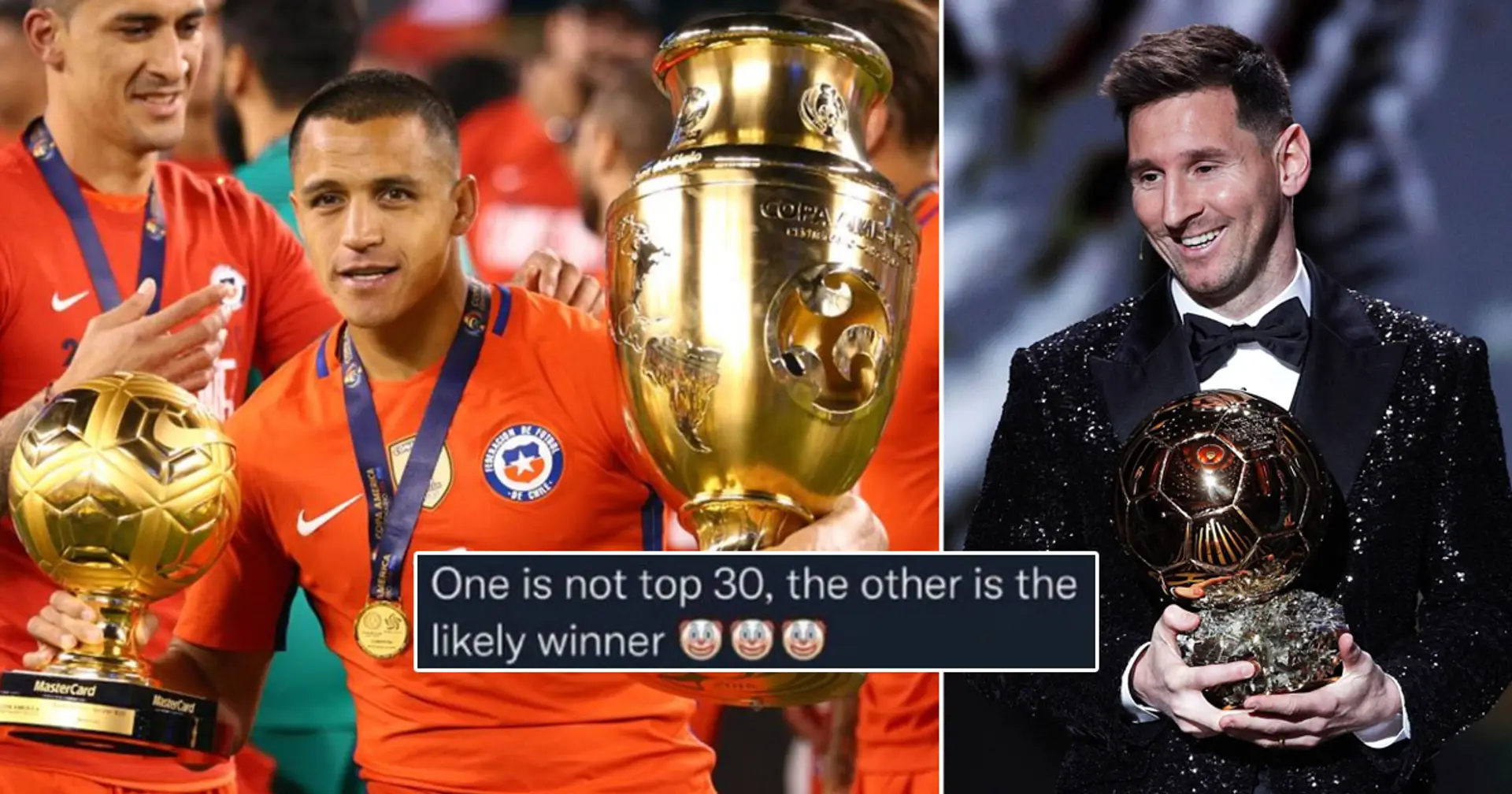 Pourquoi Alexis Sanchez est à la mode parmi les ennemis de Messi après le 7e Ballon d'Or: explication