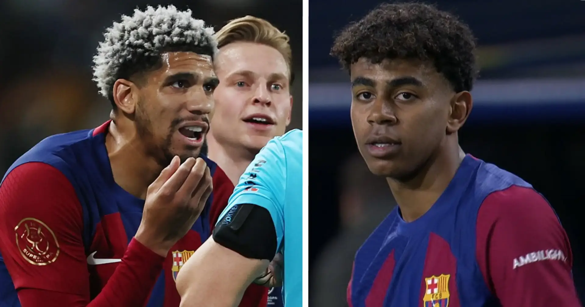 Lamine Yamal and 4 more Barca players who could miss  potential semi-final first-leg