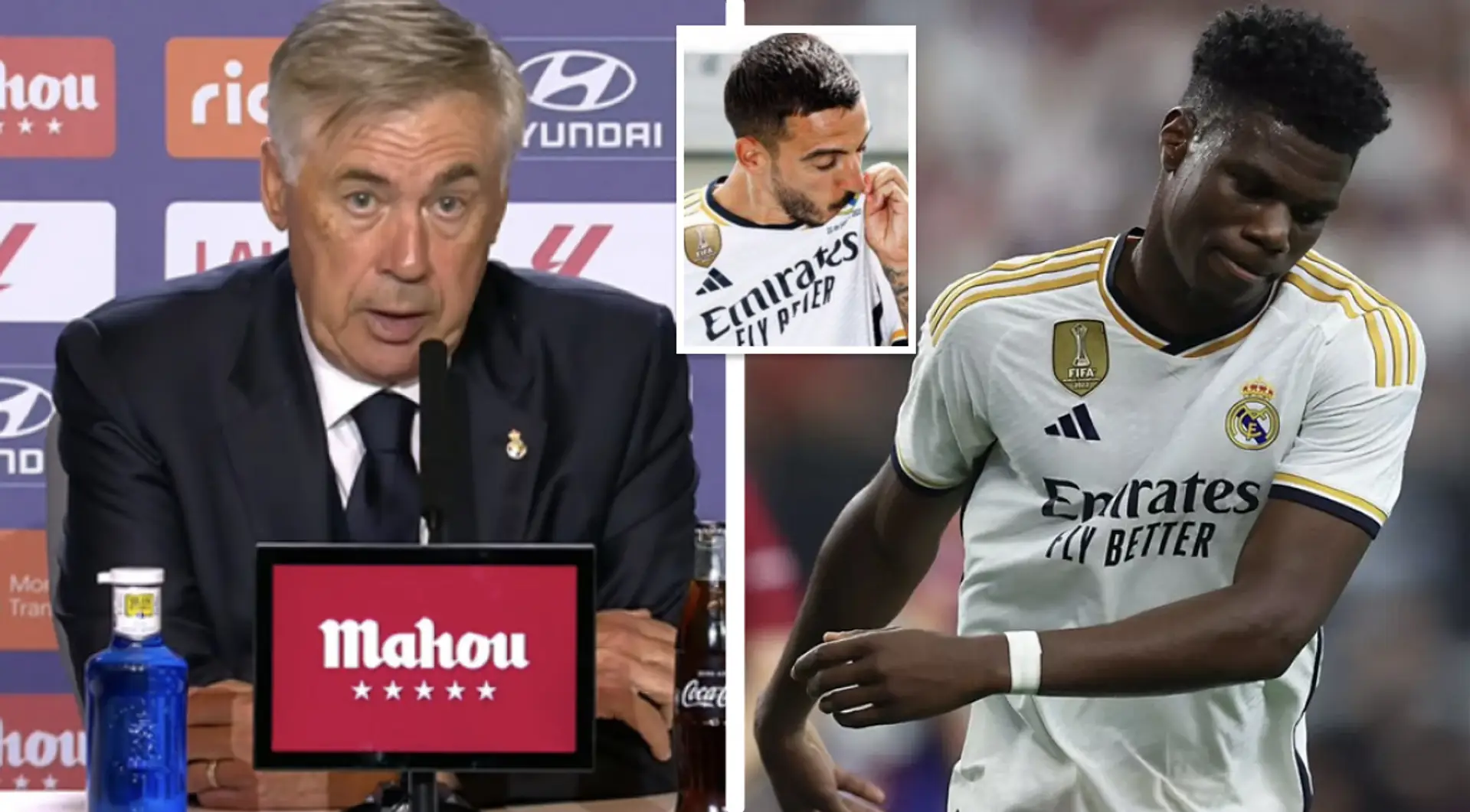 Ancelotti explica su decesión de enviar al banquillo a Tchouameni y Joselu vs Atlético de Madrid