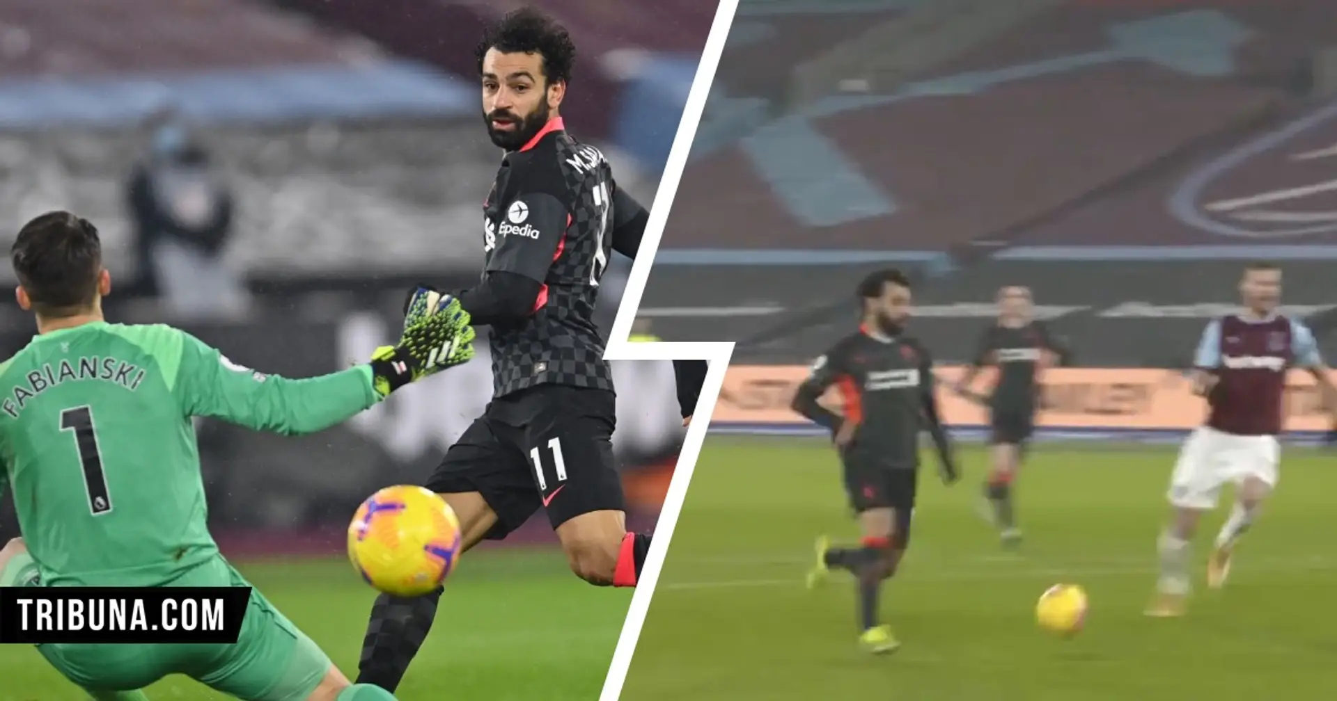 Mo Salah's 2nd vs West Ham in contention for PL goal of the month (video)