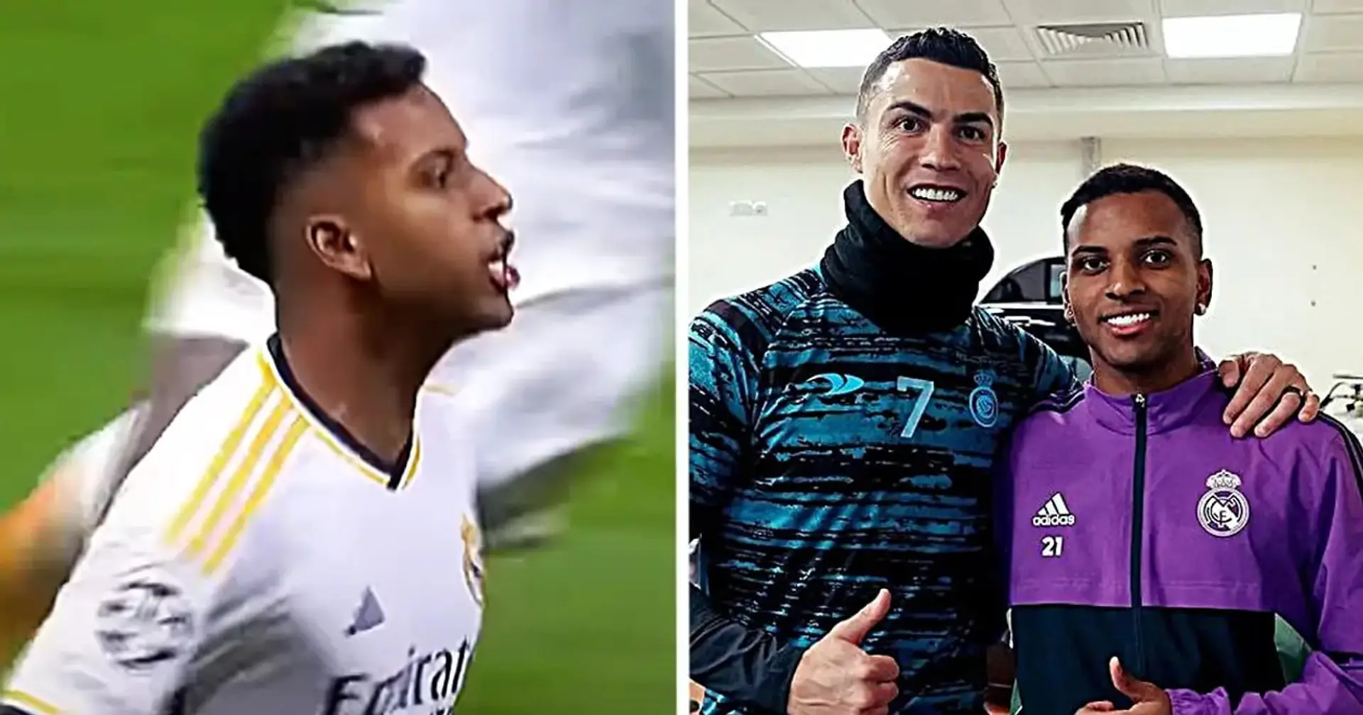 Rodrygo erklärt, warum er Ronaldos Torjubel im Spiel gegen Manchester City kopiert hat