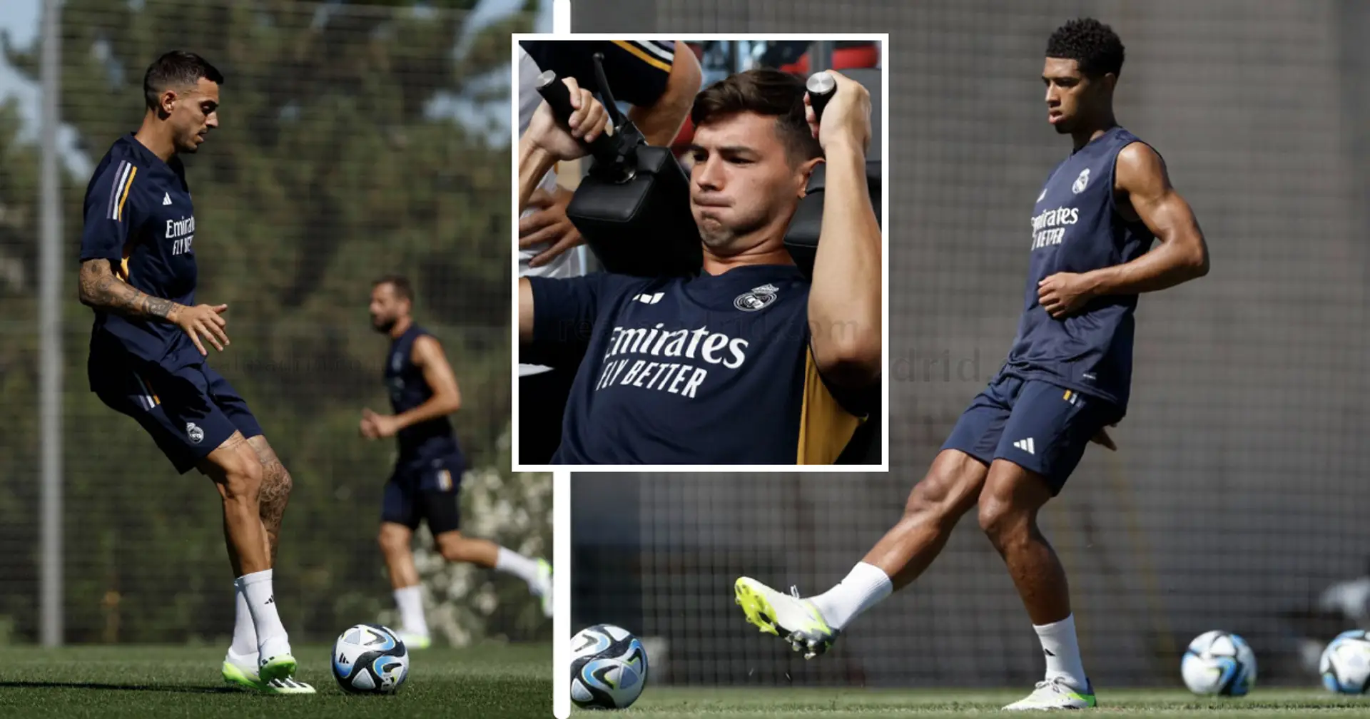 3 jugadores del Real Madrid se incorporan a los entrenamientos, uno de ellos es nuevo fichaje: 10 fotos