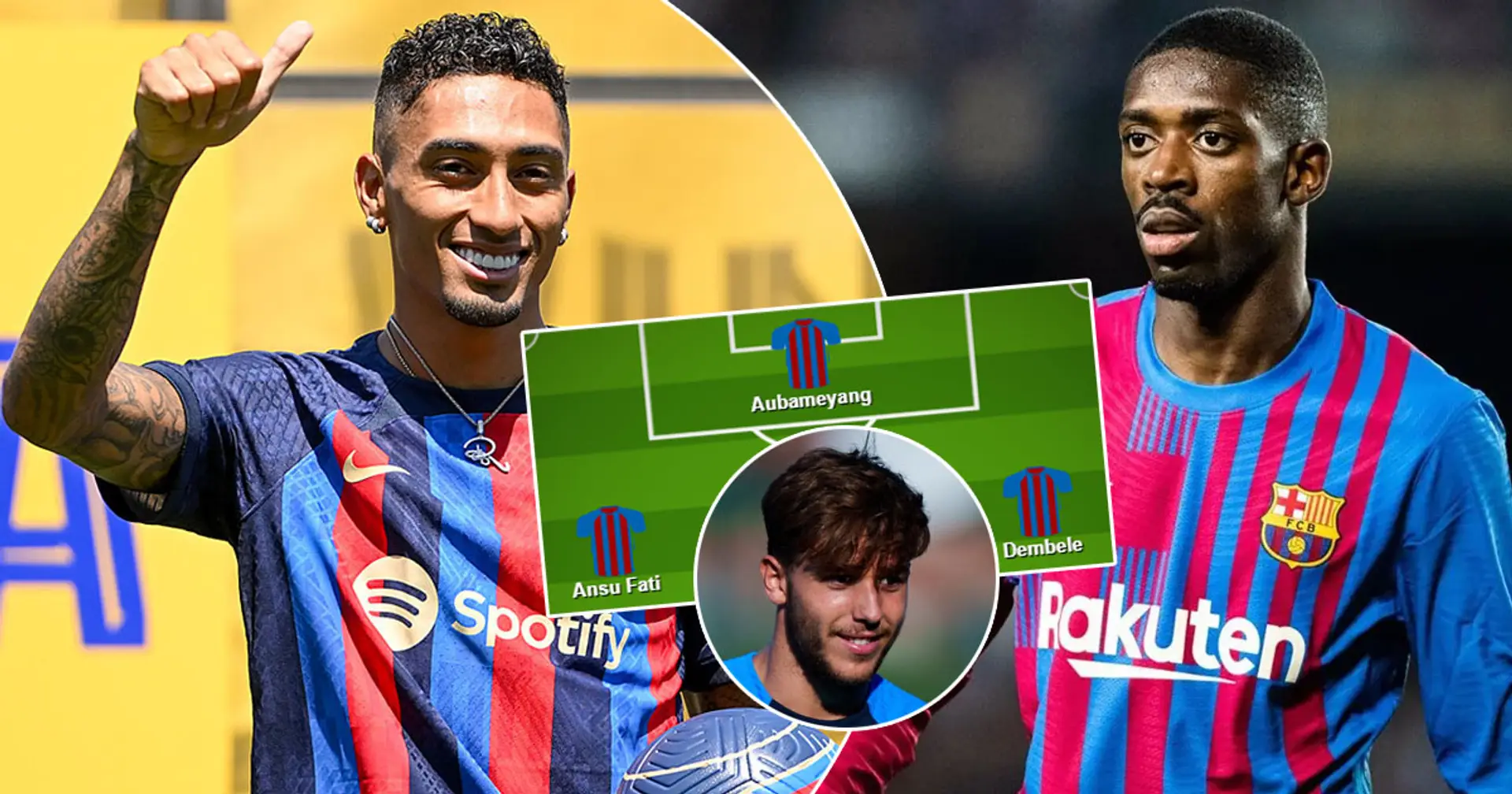 Dembele or Raphinha? Select Barca starting XI for Inter Miami friendly from 2 options