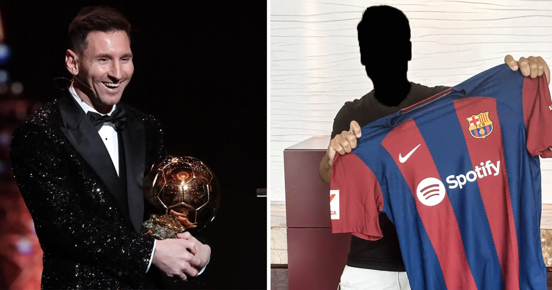 "C'est entre Messi et lui": un Cule soutient un joueur du Barça à défier Leo pour le Ballon d'Or