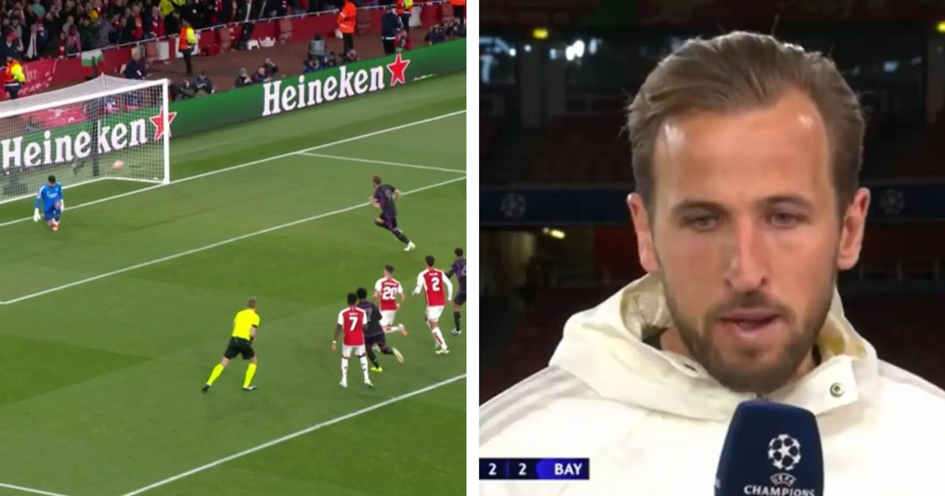 'I did my research': Harry Kane names David Raya weakness he exploited to score Bayern penalty