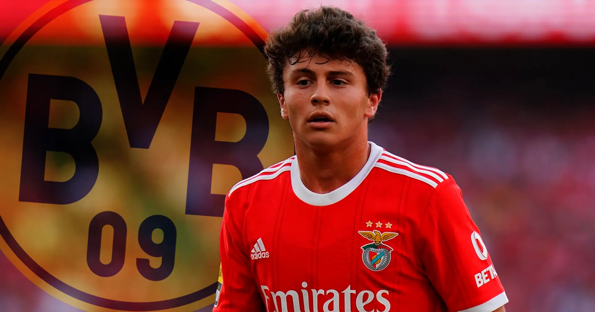 Konkurrenz mit Juve und Man City: Der BVB wirft sein Blick auf Benfica-Toptalent Joao Neves