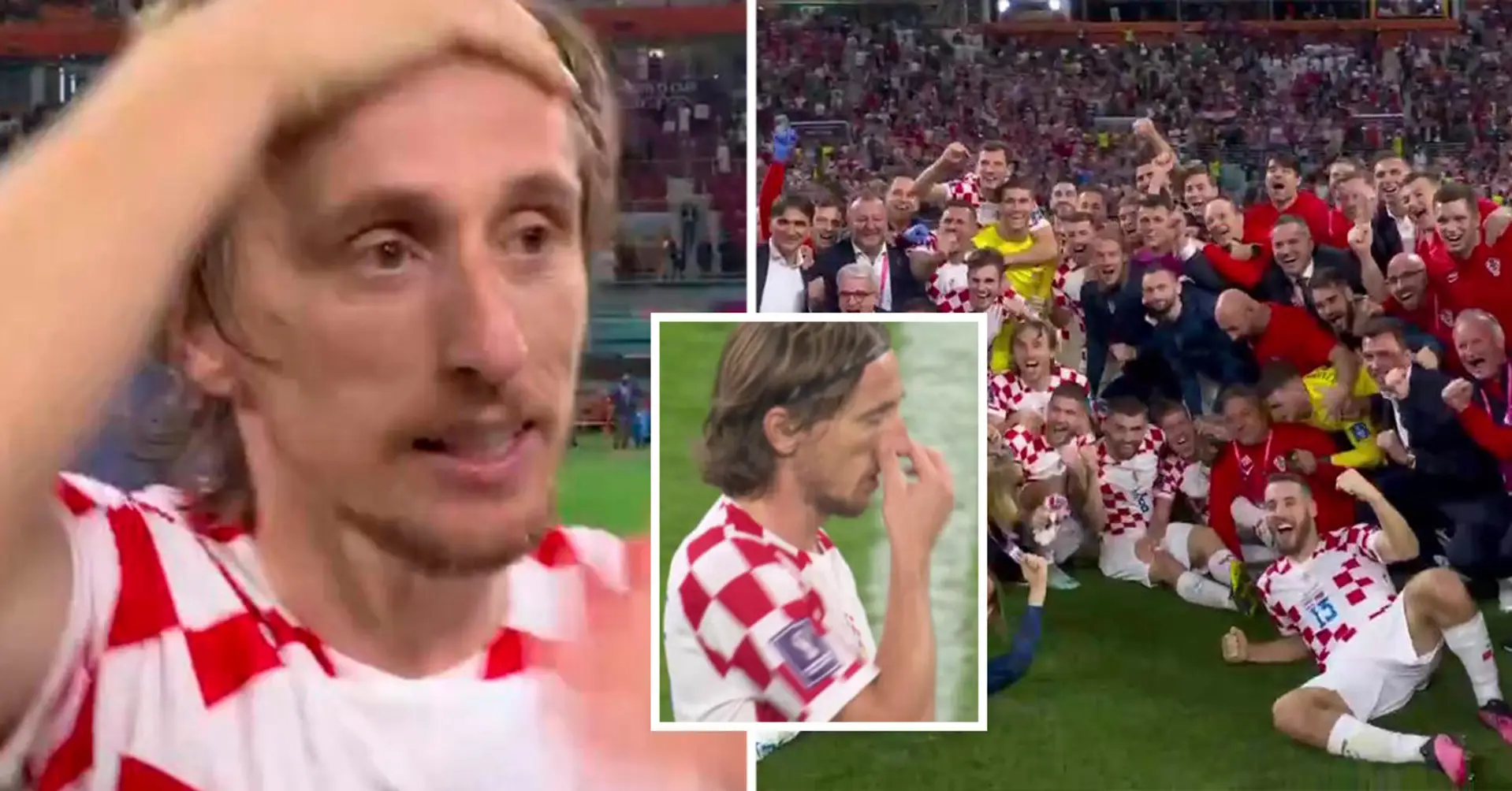 Das Ende einer Ära: Die Emotionen des großen Luka Modrić nach Kroatiens Sieg gegen Marokko - das war sein letztes WM-Spiel
