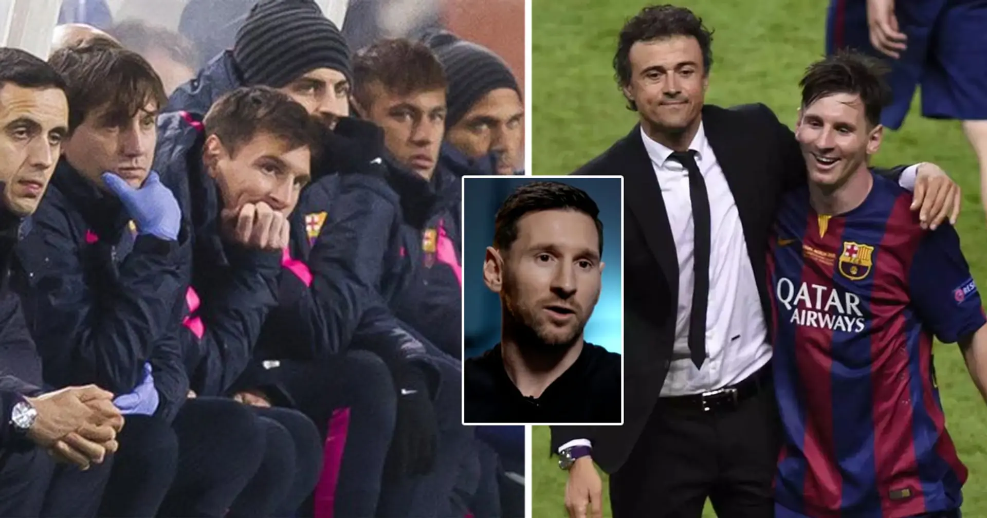 'At the end, we were asking him to stay': Messi reveals how he overcame tense relationship with Luis Enrique