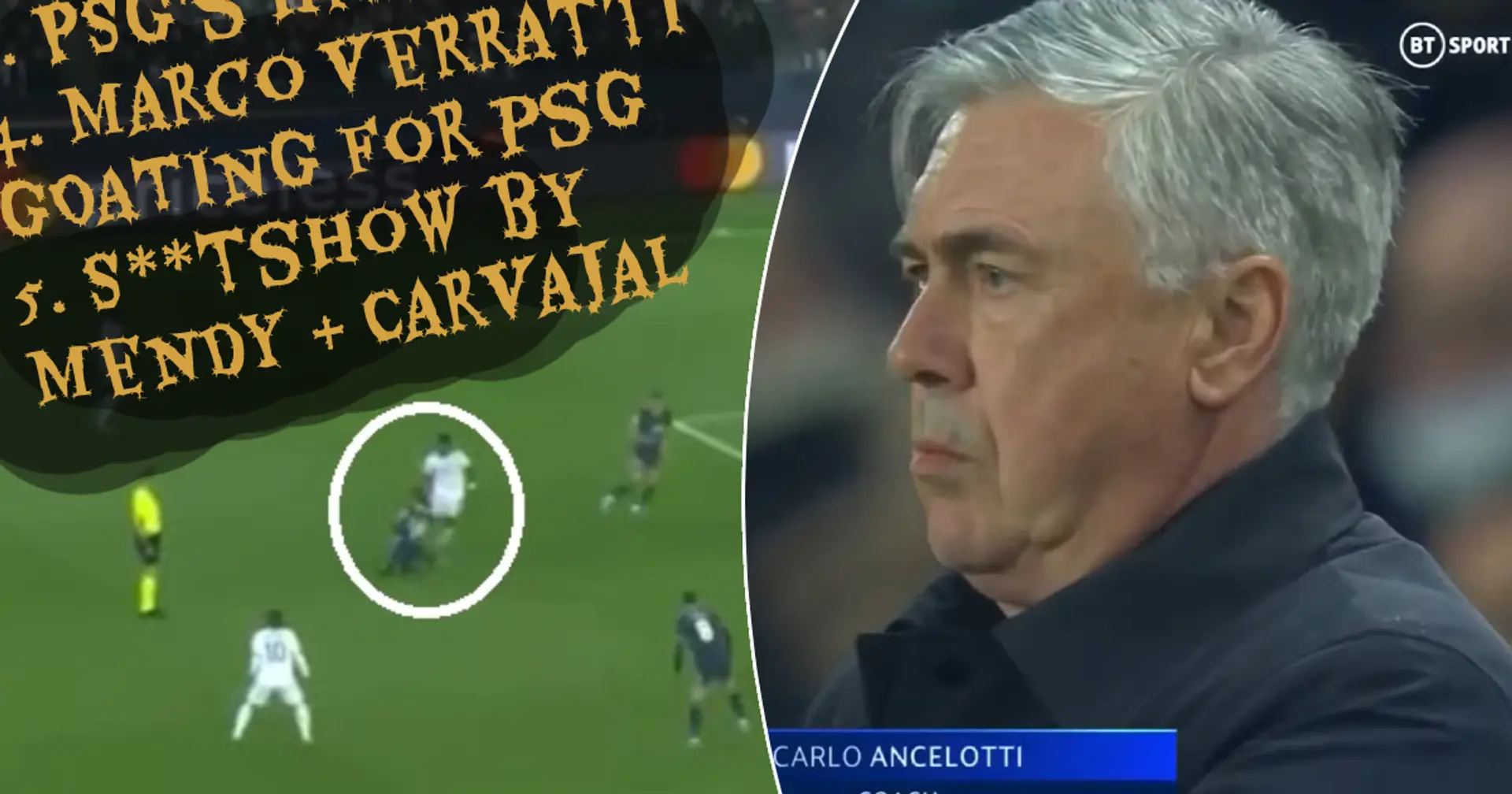 Outrageous tactics & 4 more reasons why Madrid lost to PSG