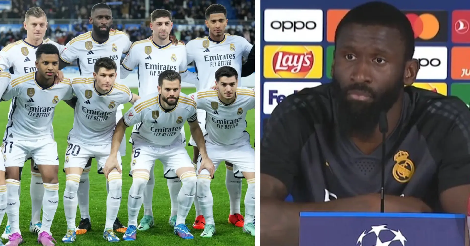 'I didn't know him that well': Rudiger names Real Madrid teammates who surprised him