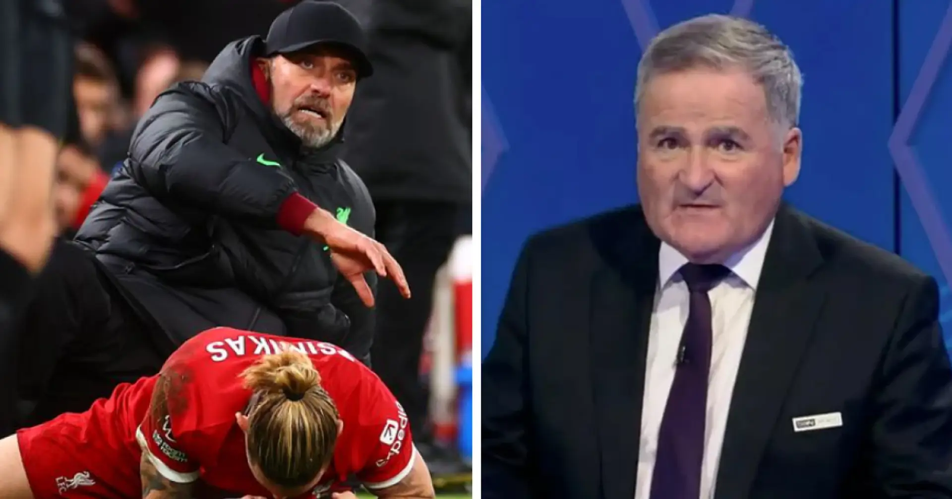 'It's an irony that it's Klopp': Liverpool coach is blamed after Tsimikas injury