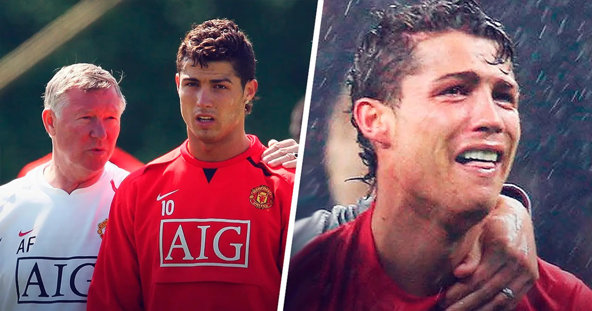 Der Tag, an dem Alex Ferguson Cristiano Ronaldo zum Weinen brachte