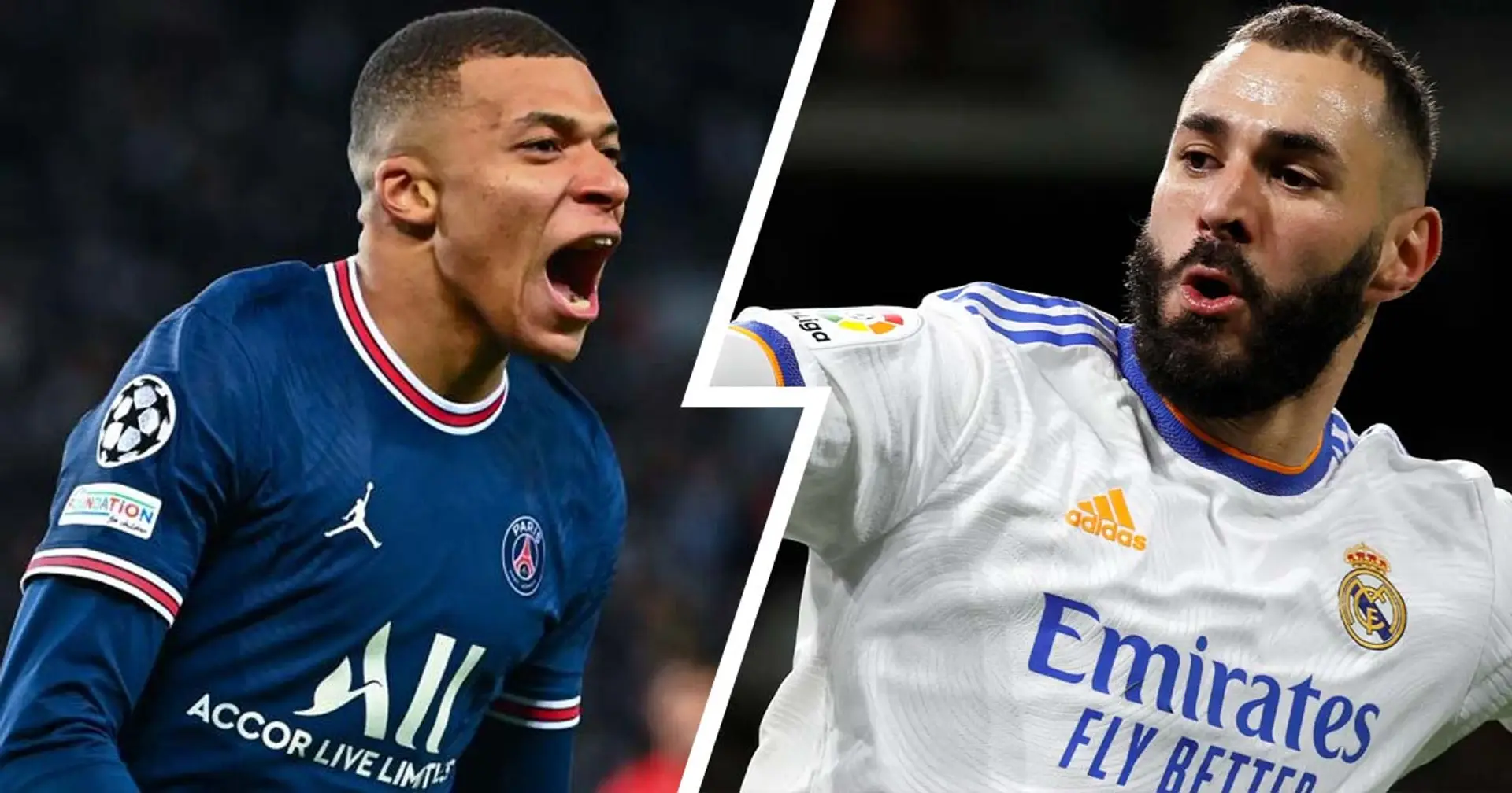 Comparaison des buteurs du PSG et du Real: duel annoncé entre Mbappé et Benzema