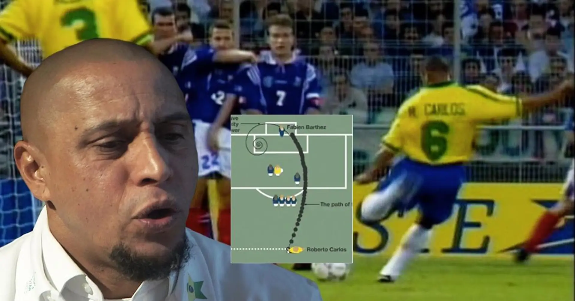 Roberto Carlos svela il segreto dietro il suo calcio di punizione contro la Francia, "fisicamente impossibile"