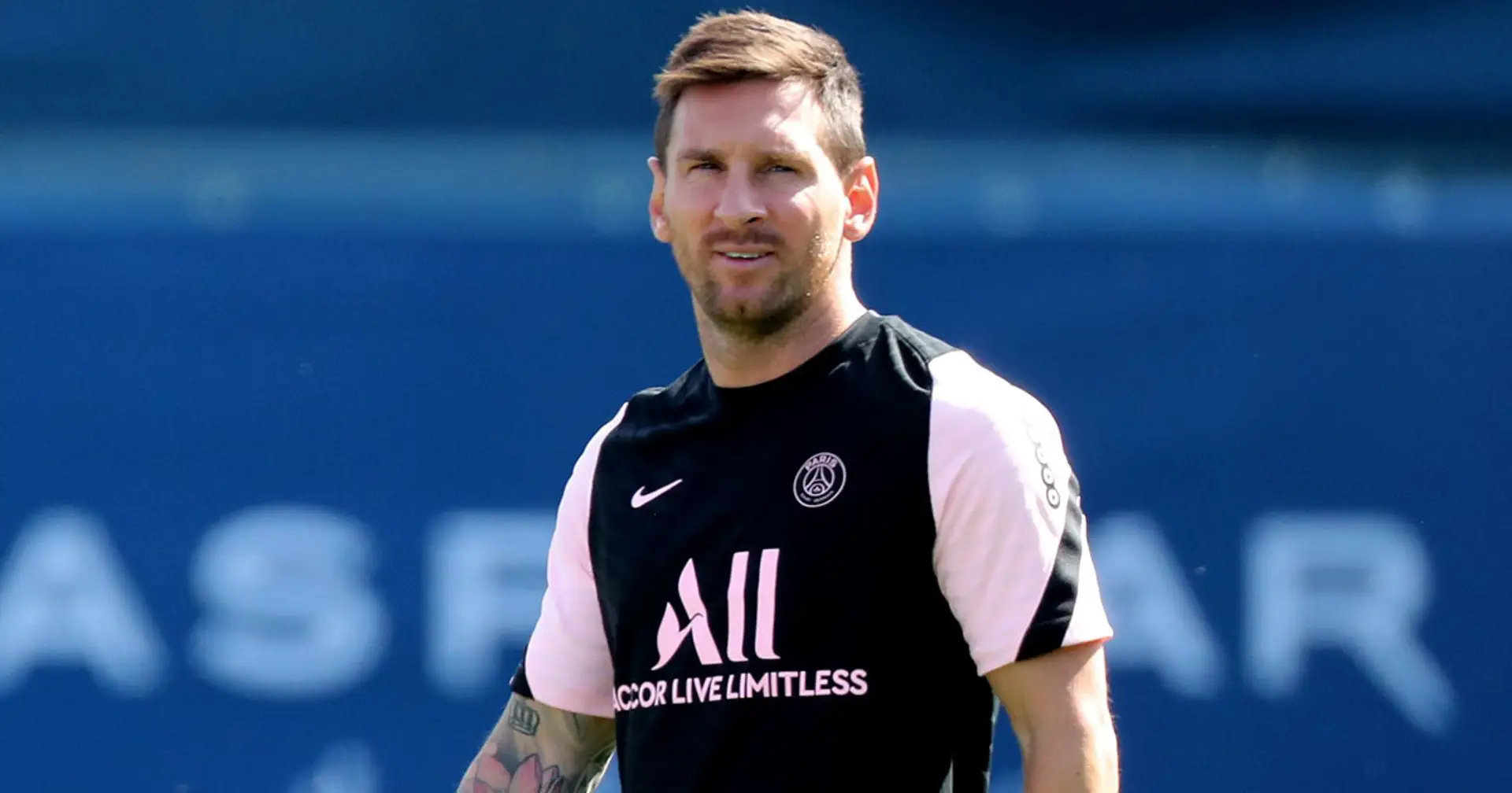 Reported date for Leo Messi's debut at PSG revealed