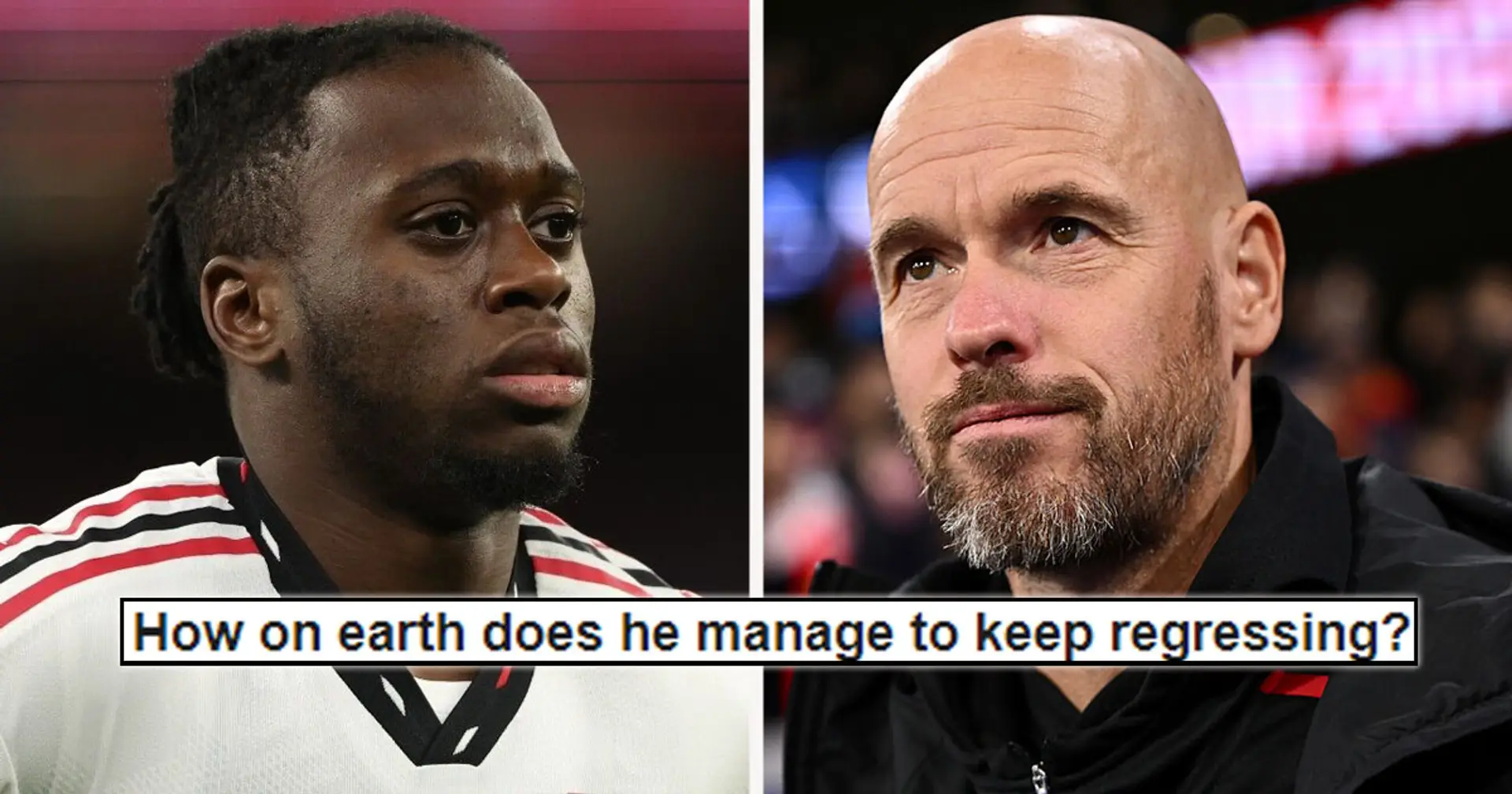 'He's playing his way out of the club': Man United fans disappointed with Wan-Bissaka's outings in pre-season