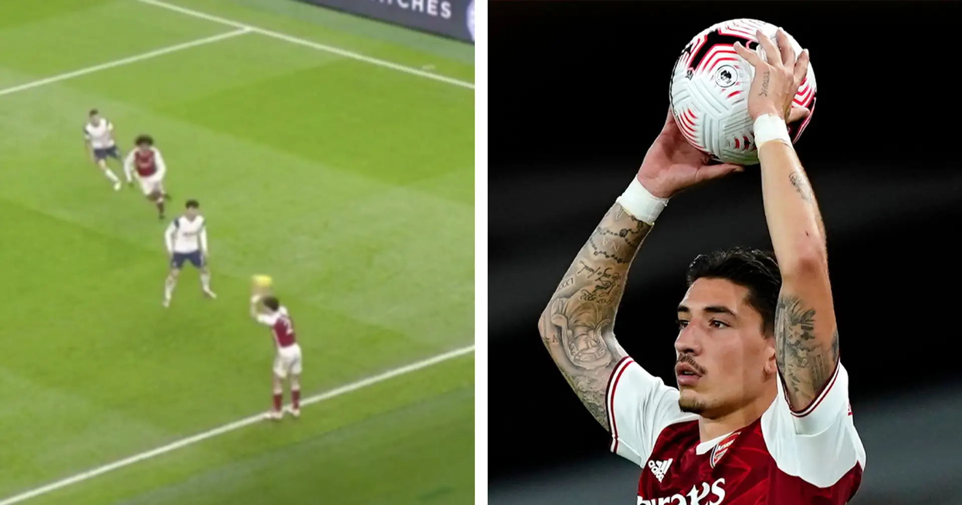 'There have been many, many incidents, much worse than that but they were never given as foul throws': Mikel Arteta defends Hector Bellerin