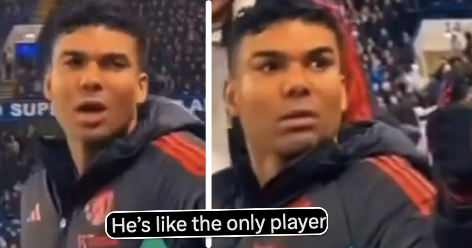 'I feel bad, man': How Casemiro reacted to Chelsea fan saying 'sit down, you c**t'
