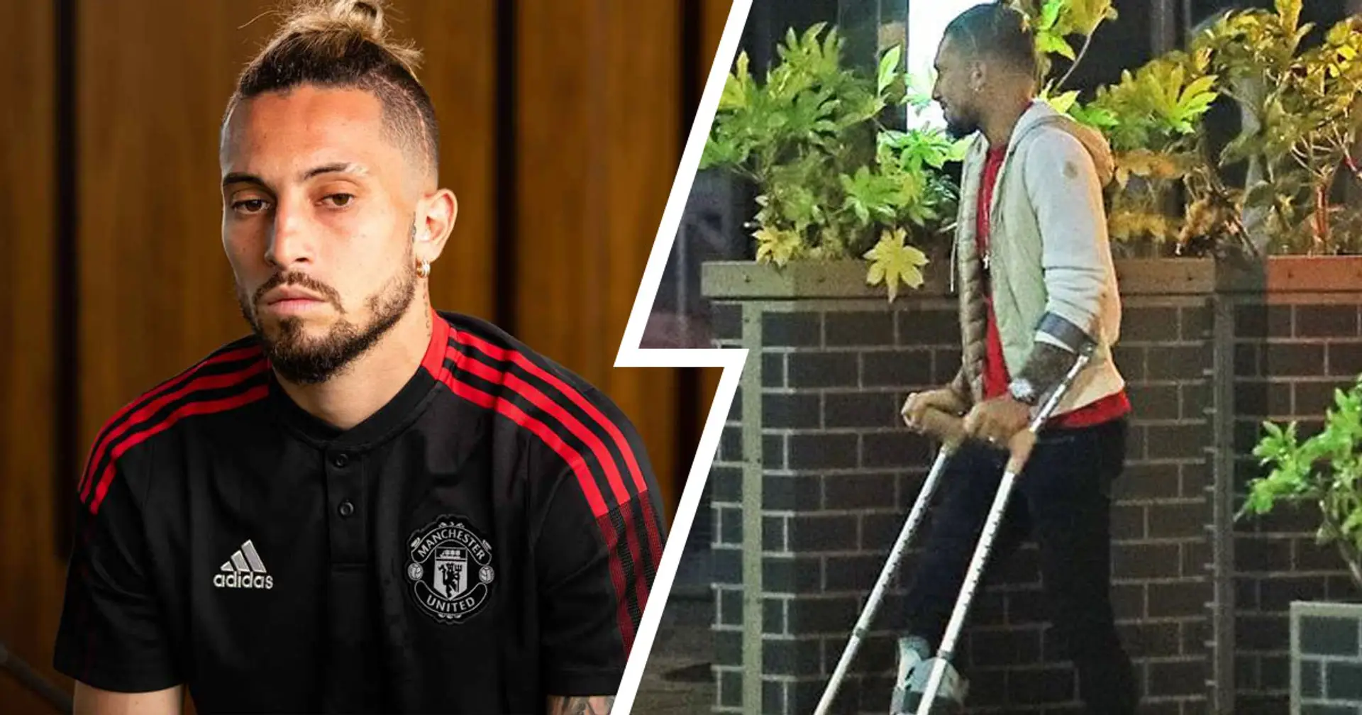 Telles spotted in crutches amid recovery from ankle injury